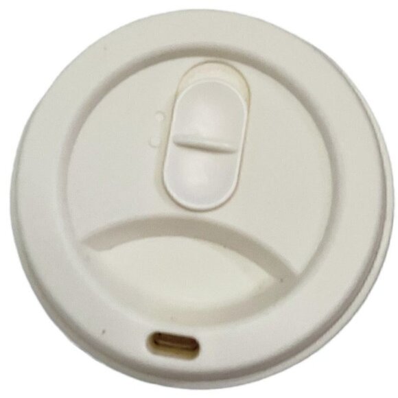 Kate Spade New York Off White Gold Polka Dots Thermal Mug 16 oz Coffee Tumbler - Picture 6 of 8